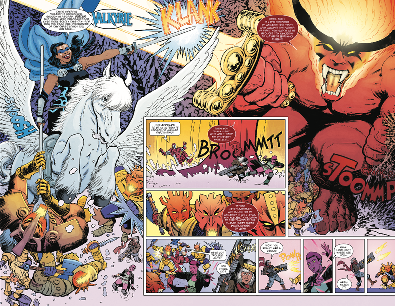 Illustration for article titled A new (but very familiar) Valkyrie debuts in this Exiles #2 exclusive